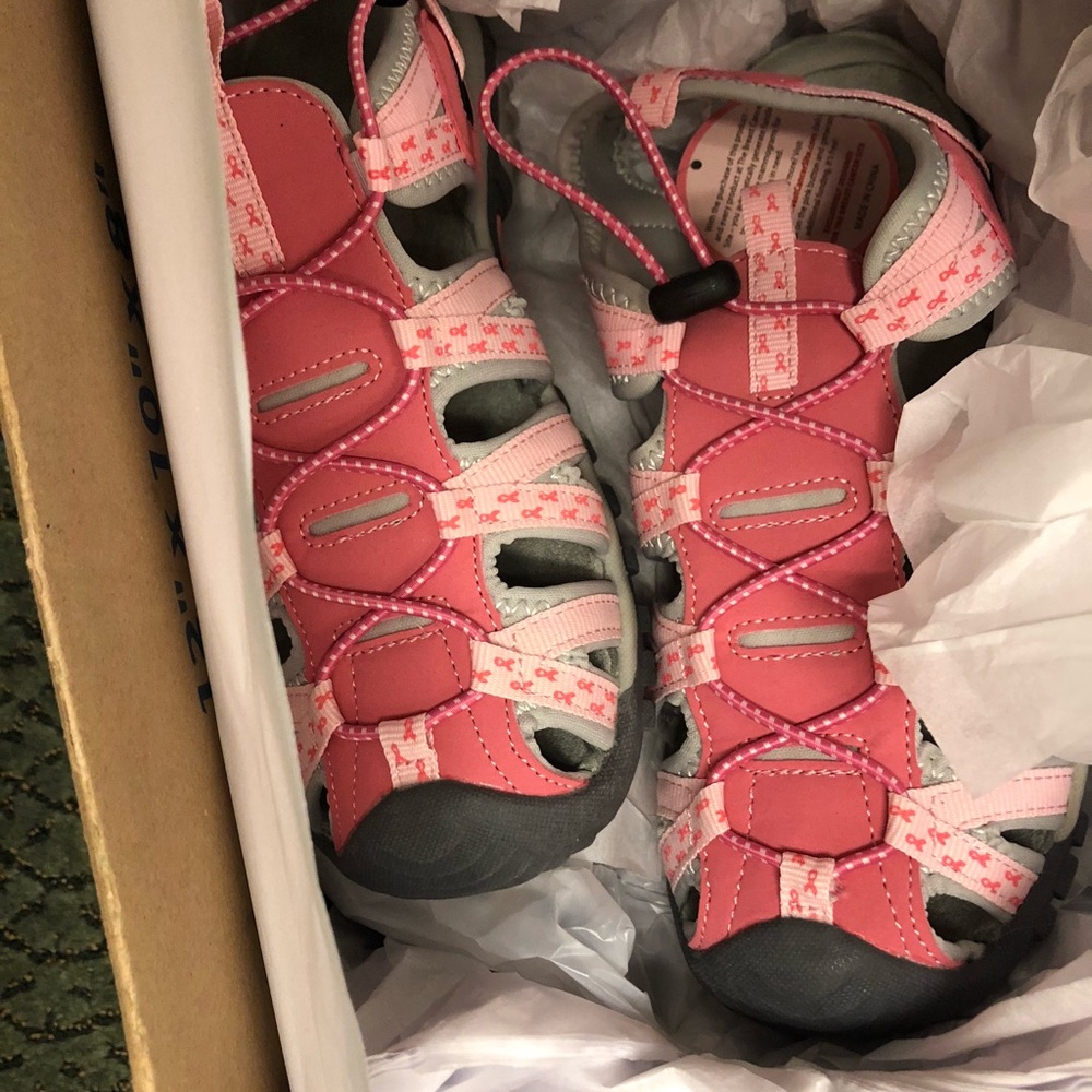 Breast Cancer Pink Sandals New